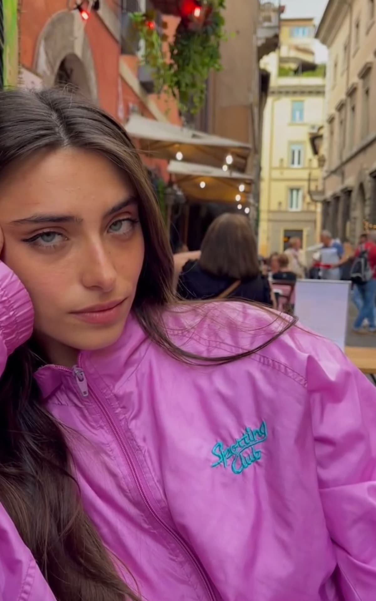 How she looks at me when ________ meme template