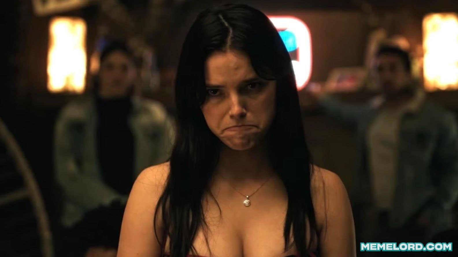 Inde Navarette sad face - 'Obsession' meme template