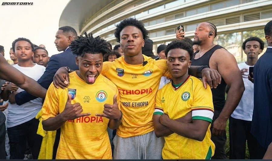 IShowSpeed with his lookalikes