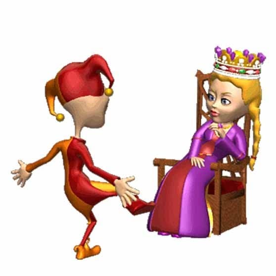 Jester Dancing For Queen meme template