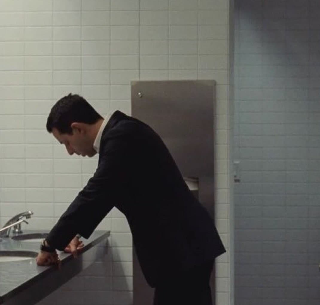 Kendall Roy in a Bathroom (Portrait)