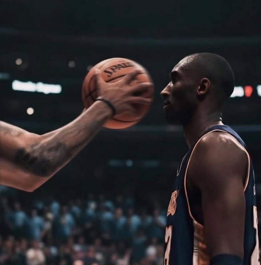 Kobe Bryant Unfazed meme template