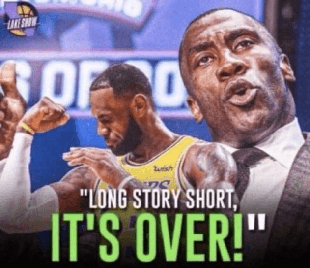 Long Story Short, It's Over
