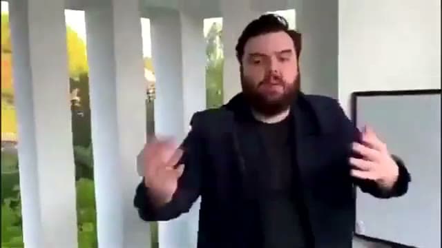 Man Explaining Whiteboard