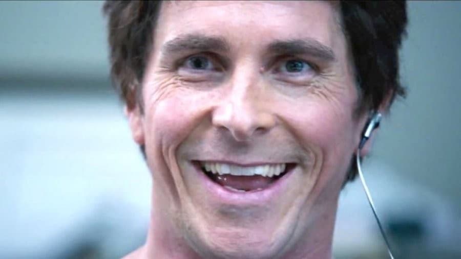 Michael Burry winning smile The Big Short meme template