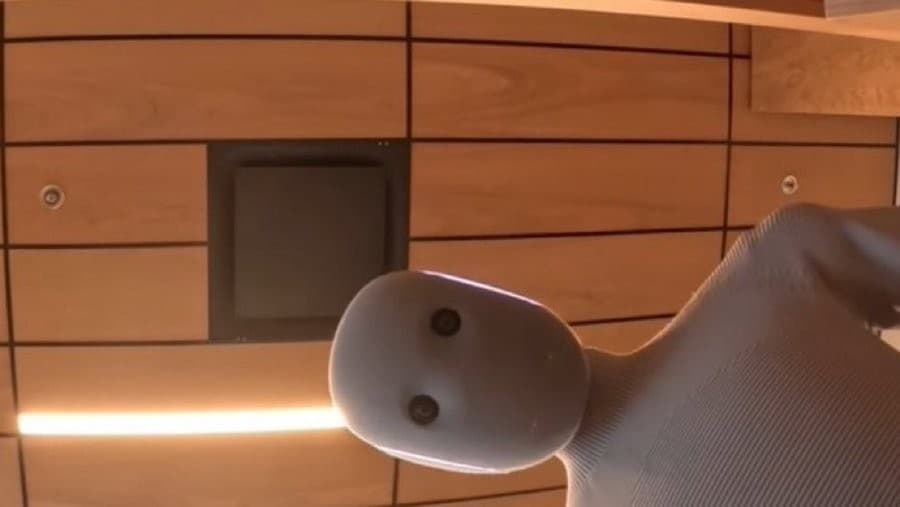 Neo Robot looking at you Meme Template