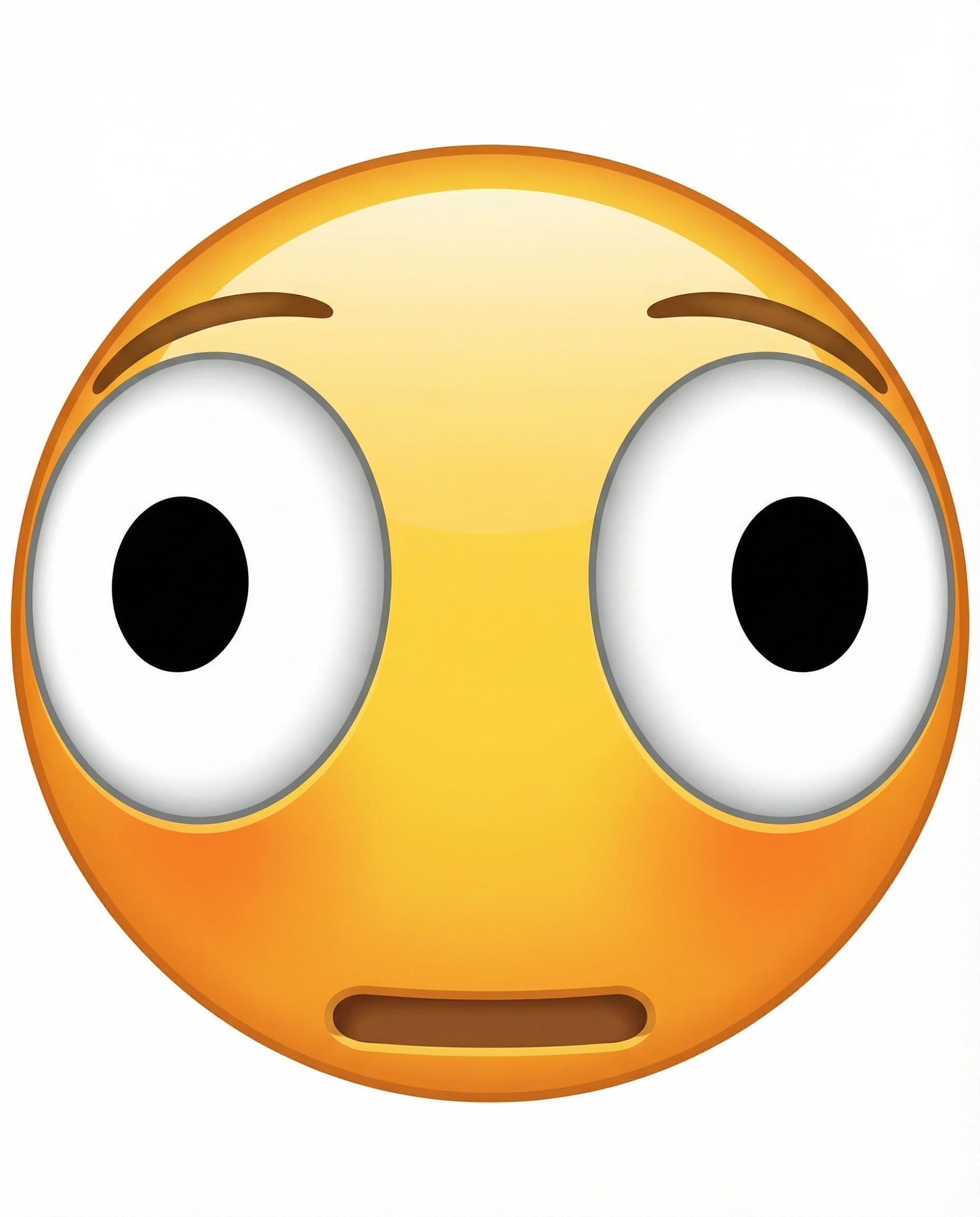 New Distorted face emoji on iOS 26.4 meme template