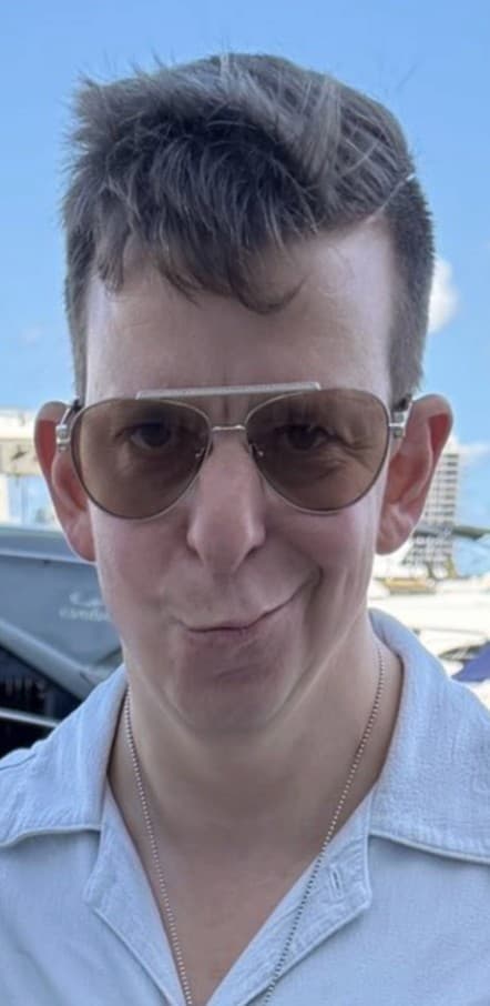 Nick O’Neill smirking