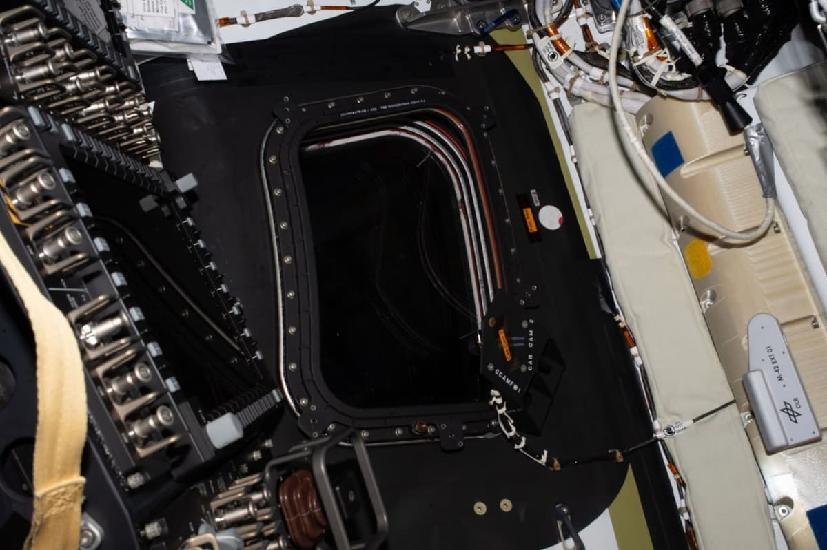 Orion Spacecraft Window View