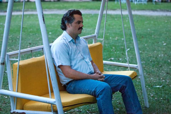 Pablo Escobar Waiting Alone