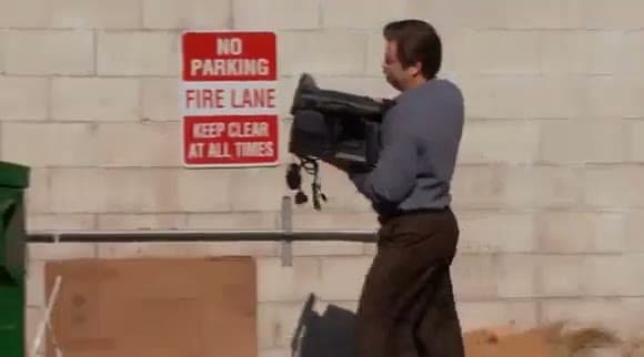 Ron Swanson Trash Computer