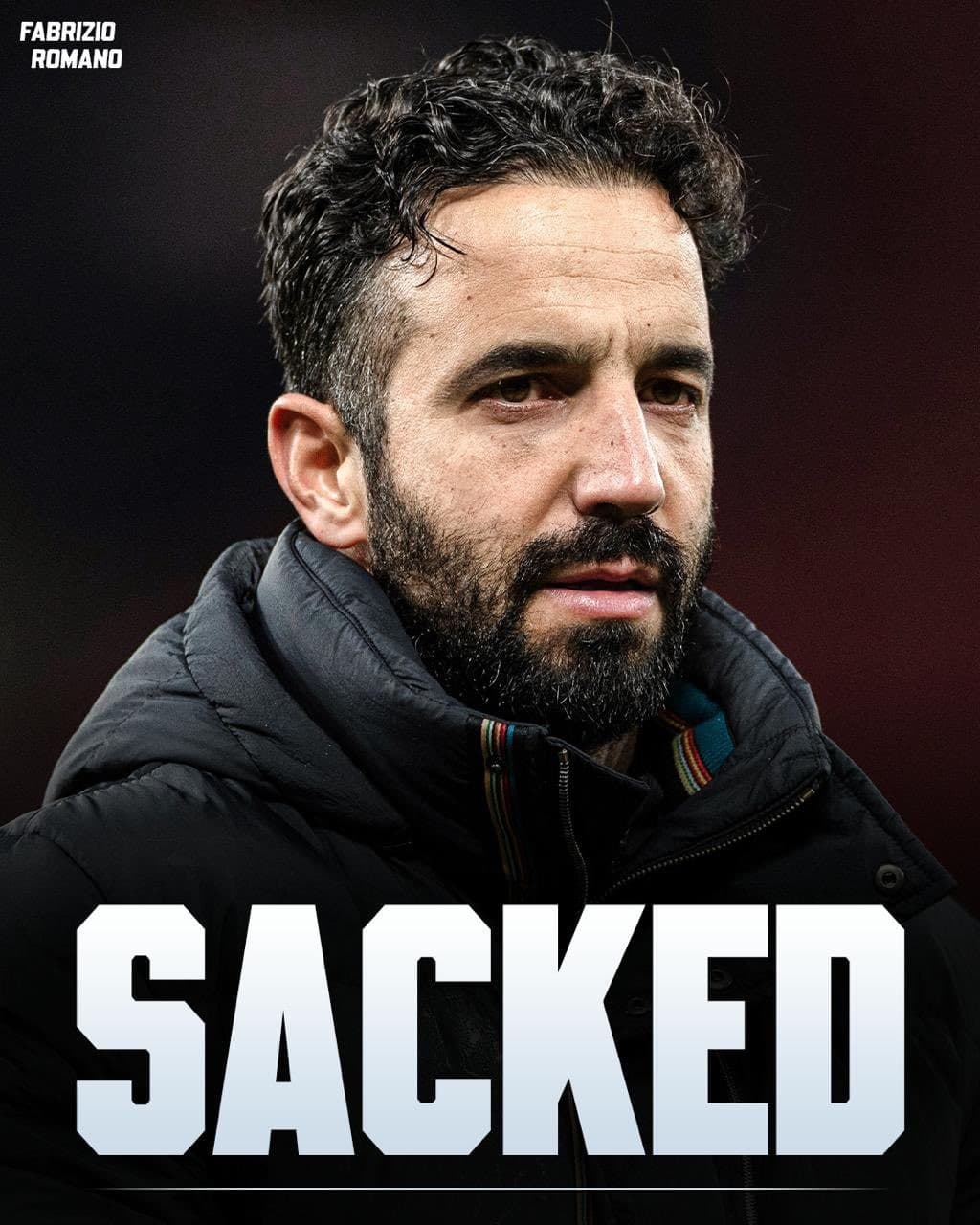 Rúben Amorim SACKED by Manchester United