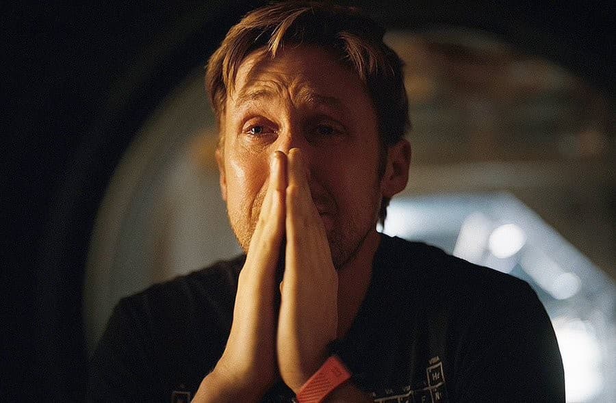 Ryan Gosling crying - 'Project Hail Mary'