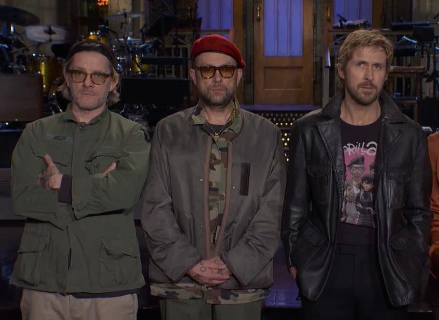 Ryan Gosling hosting SNL with Gorillaz
