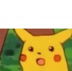 Shocked Pikachu
