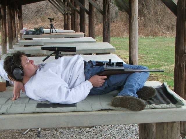 Shooting in Creedmore / Dead frog position