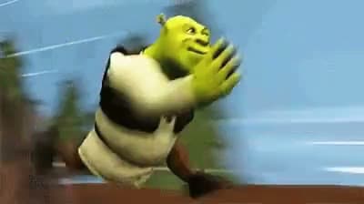 Shrek Running