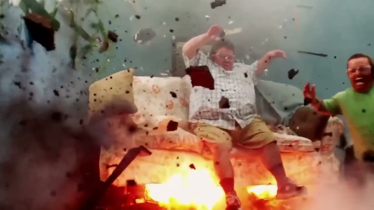 Sofa Explosion