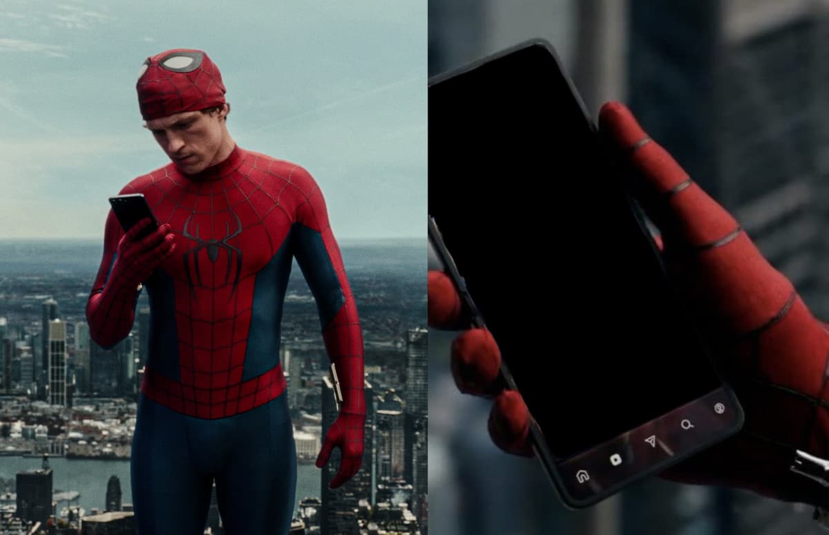 Spider-man looking at phone (removed bg) - Brand New Day Meme Template