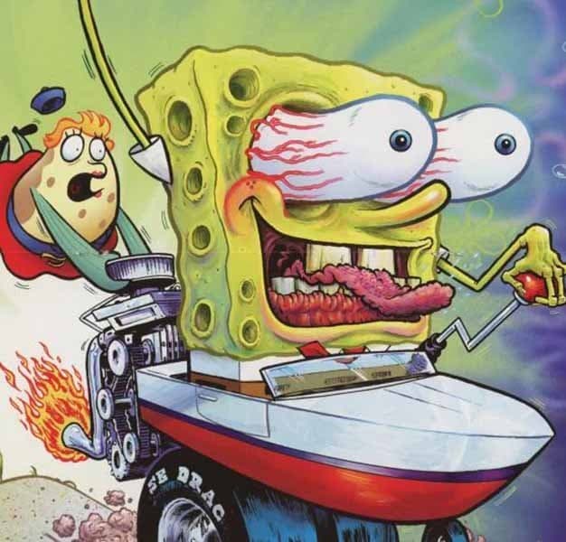 SpongeBob Driving Crazy