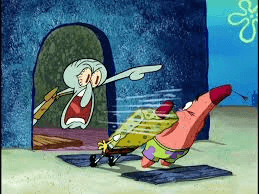 squidward yelling
