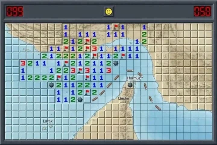 Strait of Hormuz: Minesweeper