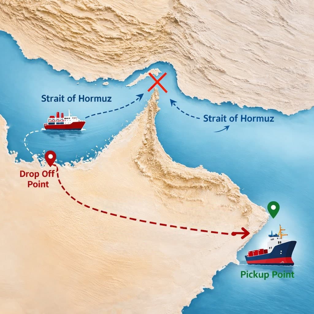 Strait of Hormuz Solution meme template