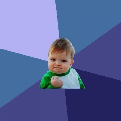 Success Kid Cutout