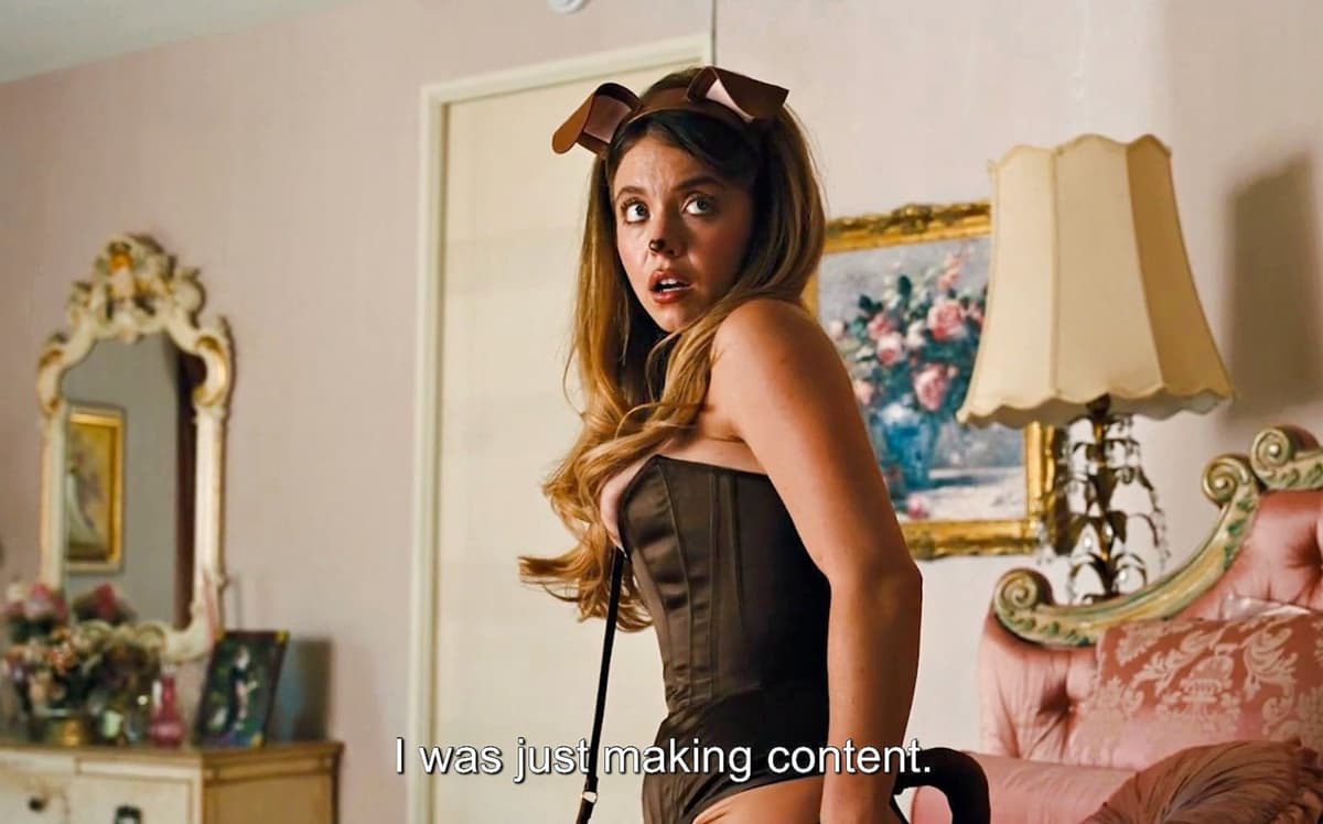 Sydney Sweeney "I was just making content" Euphoria S3