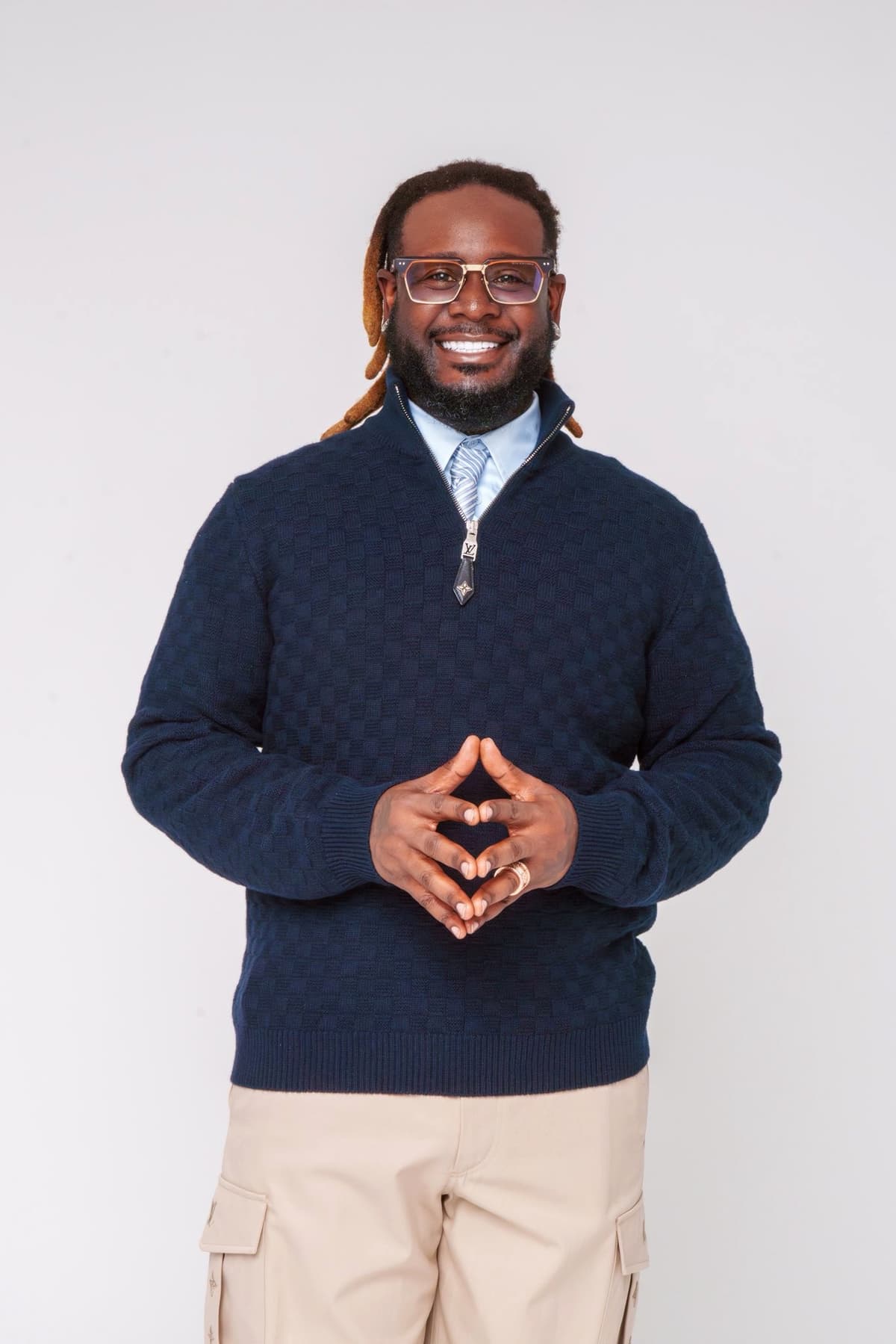 T-Pain in a Quarter Zip meme template