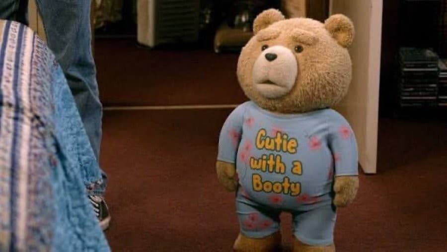 Ted cutie with a booty outfit