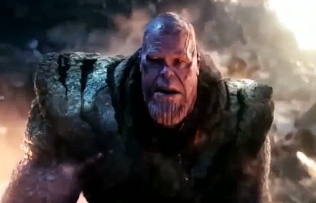 Thanos Staring