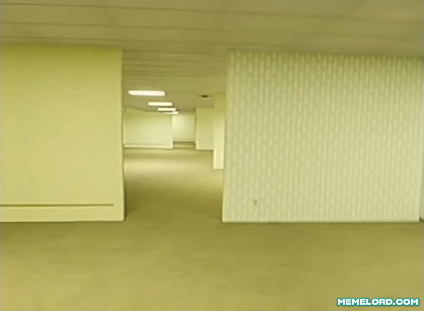 The Backrooms blank image meme template