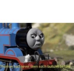 Thomas Had Never Seen Such Bullshit
