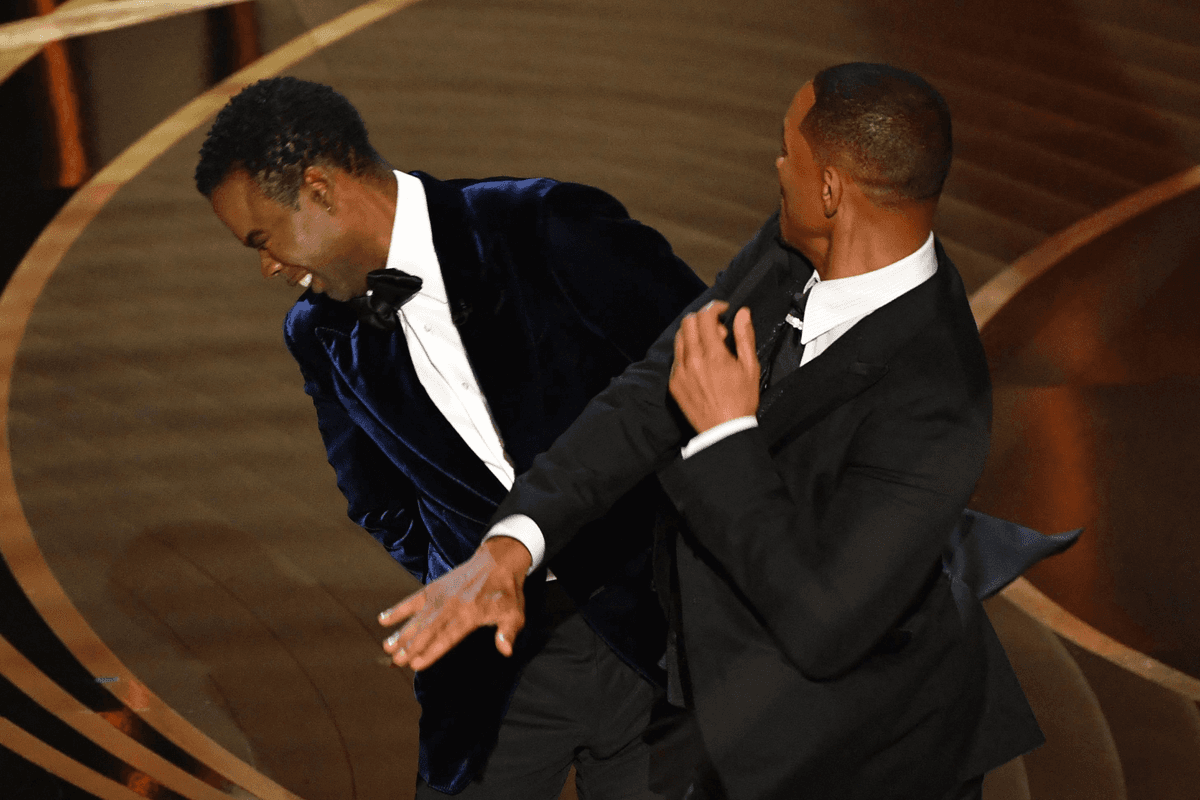 Will Smith Slapping Chris Rock