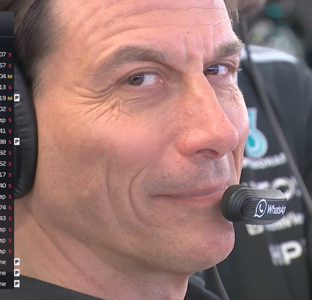 Toto side eye smirk
