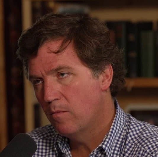 Tucker Carlson Serious Side-Eye