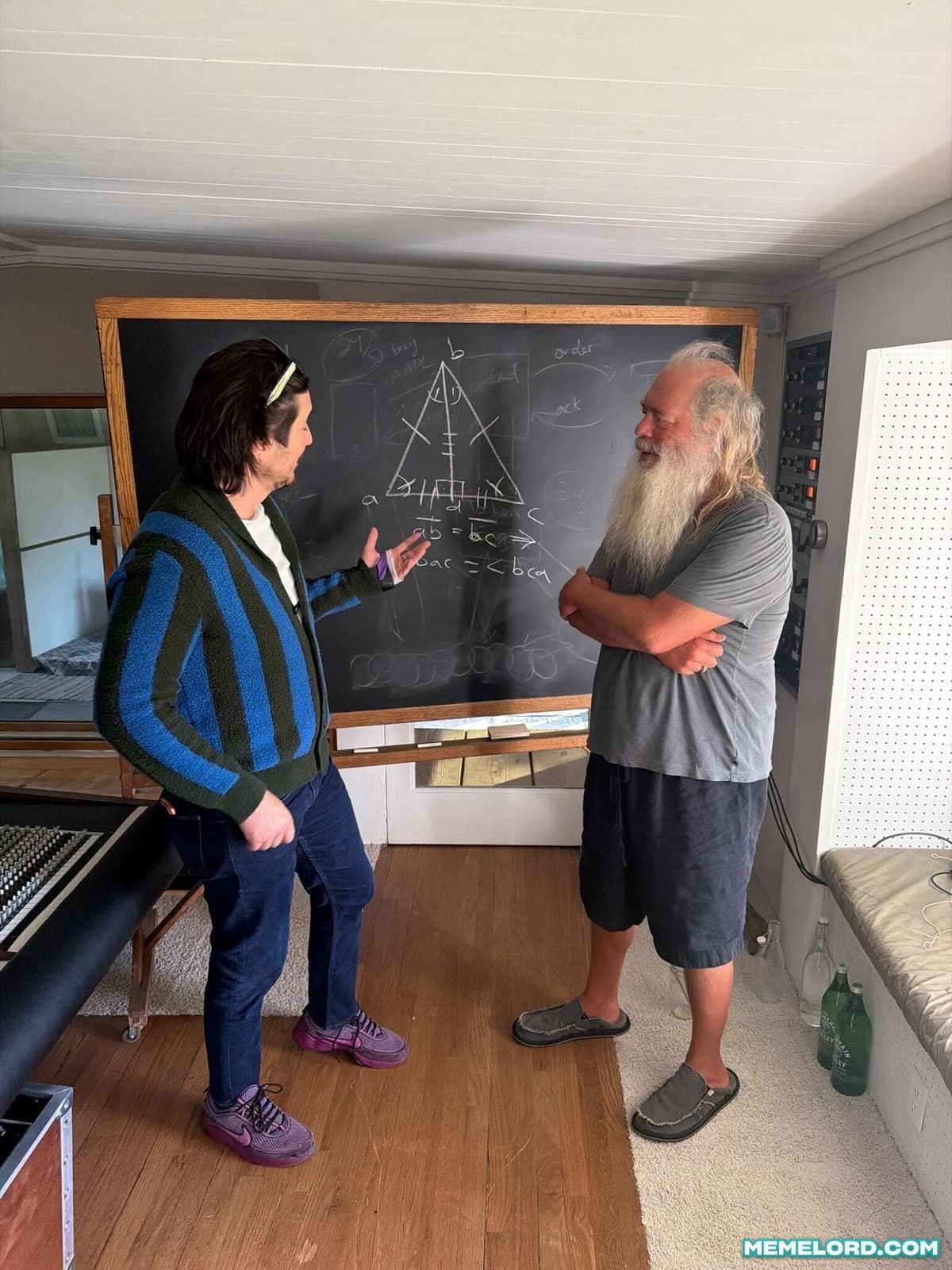 Vlad Tenev and Rick Ruben meme template