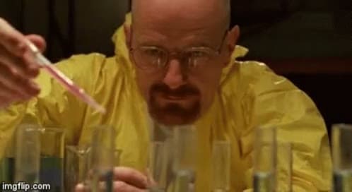 Walter White Cooking