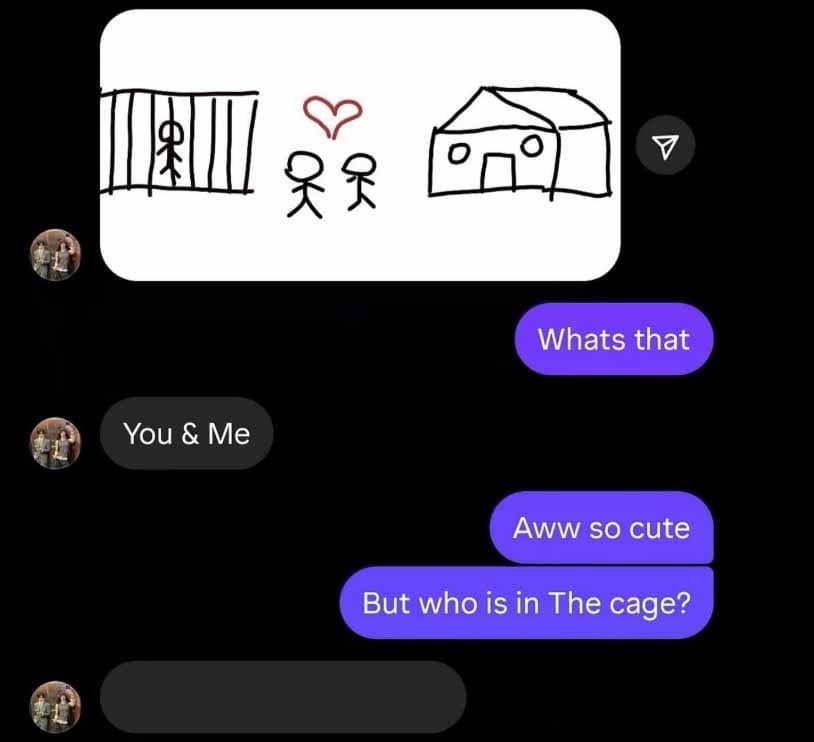 Who Is In The Cage meme template