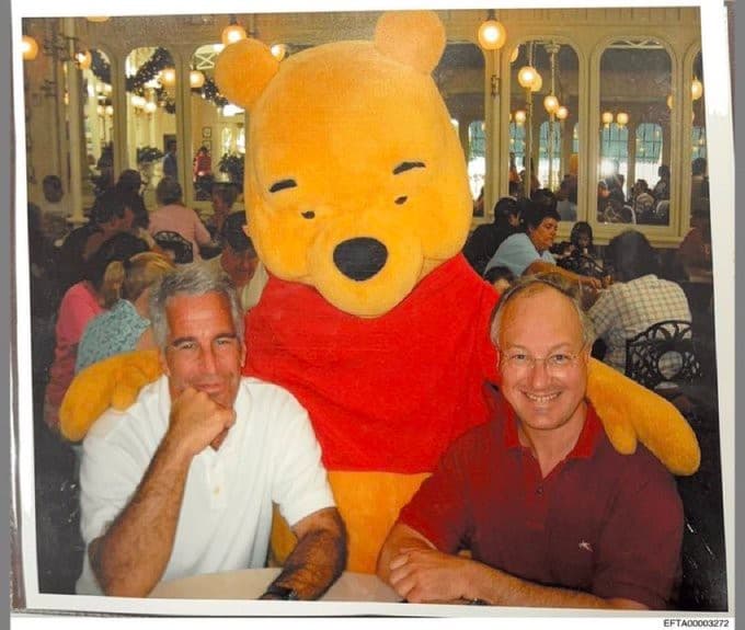 Winnie the Pooh in the Epstein files