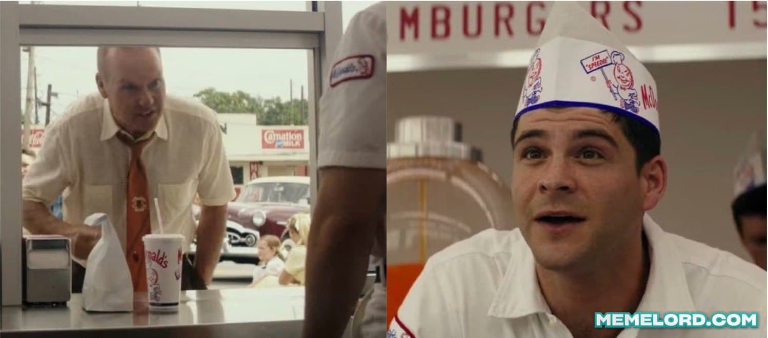 Your Food Is Ready - 'The Founder' meme template