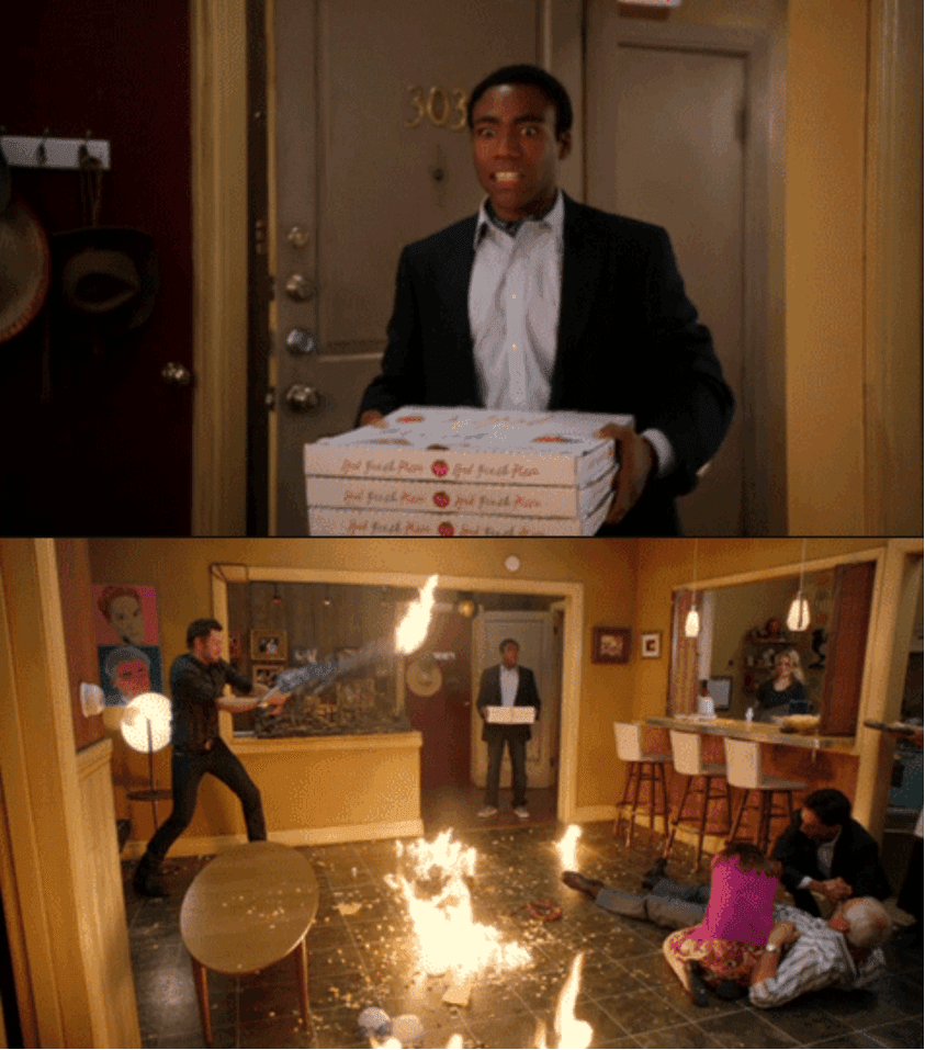Community Troy Pizza Fire