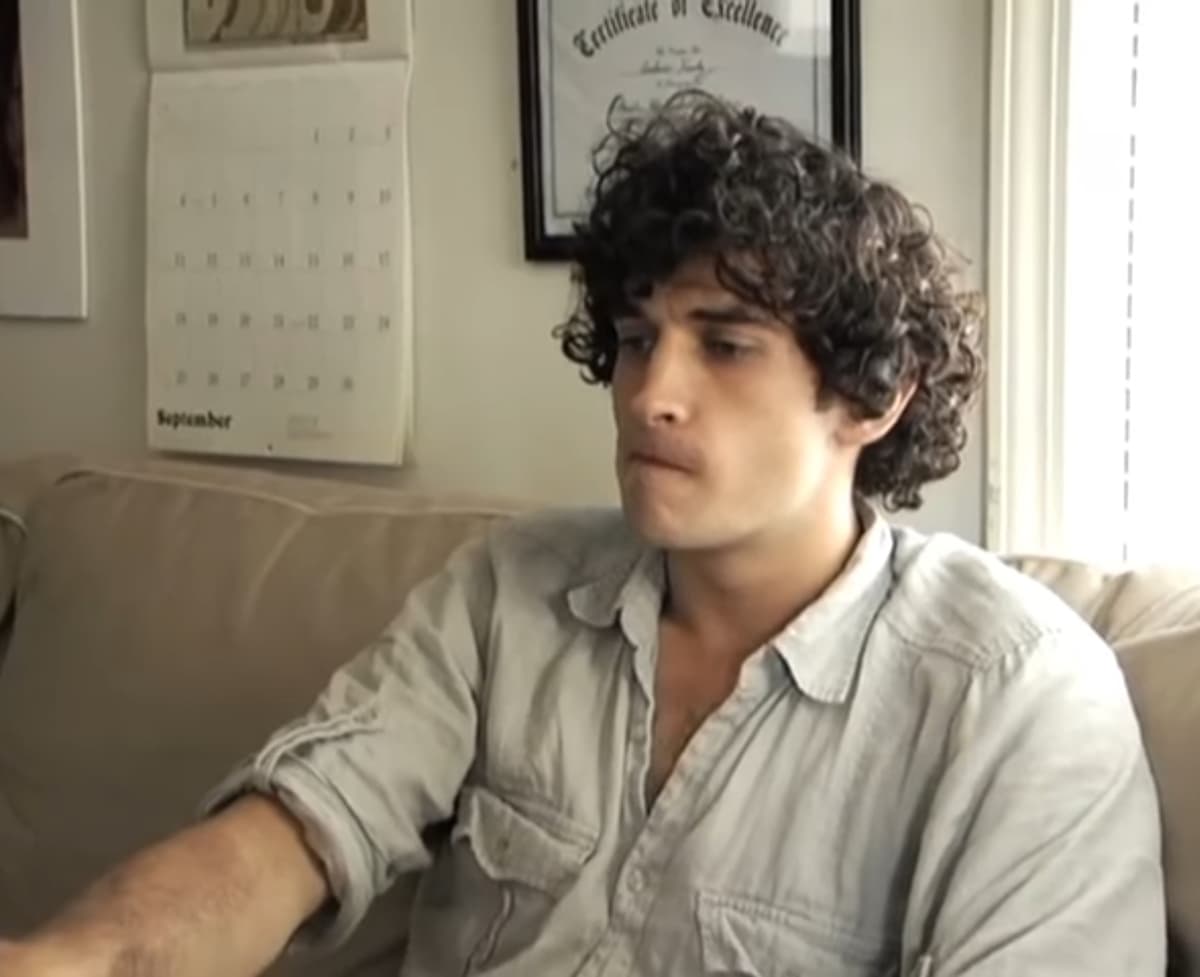 Dude contemplating life meme template image.