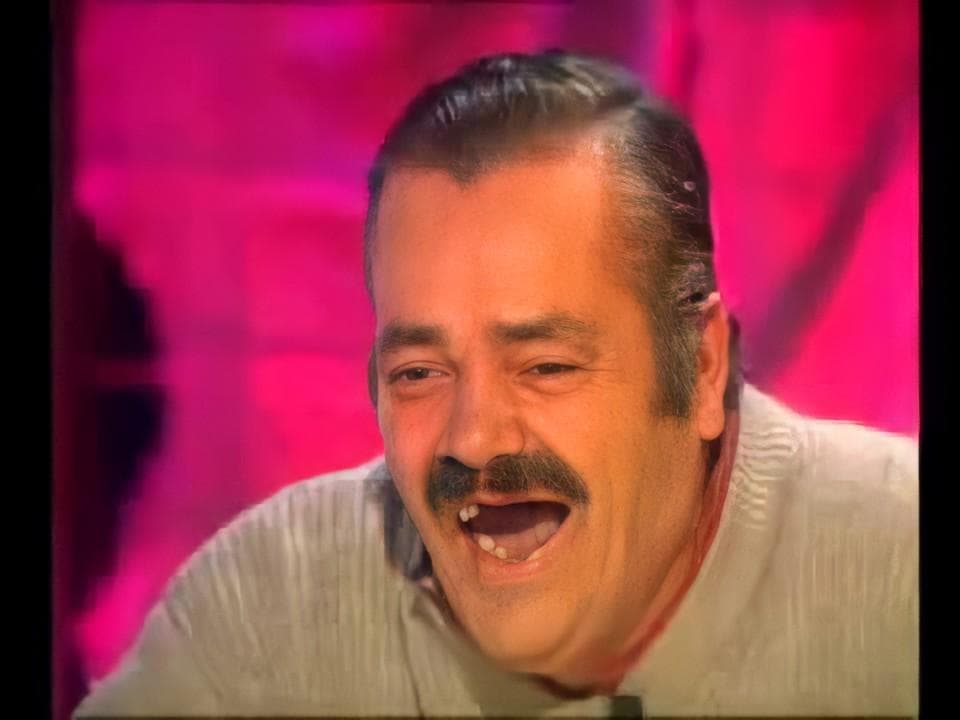 El Risitas Laughing Meme Template
