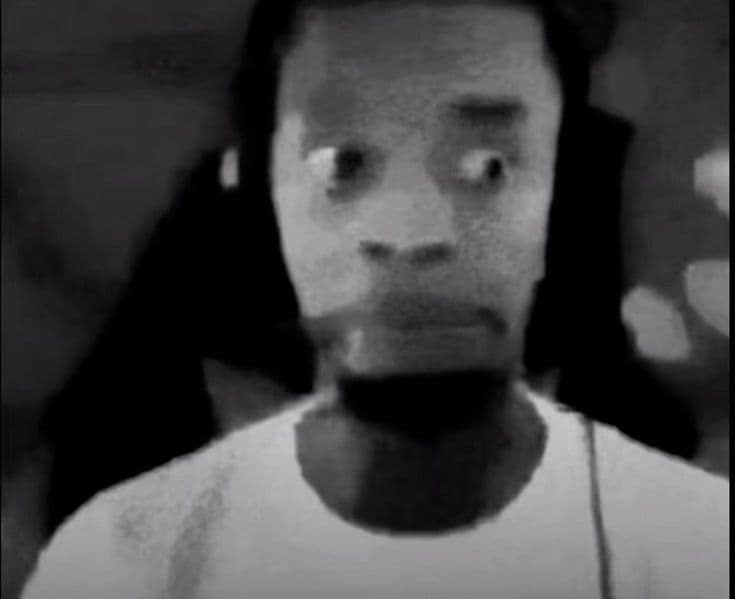 Flight Reacts Scared meme template image.