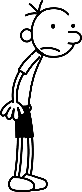 Greg Heffley from Diary Of The Wimpy Kid meme template image.