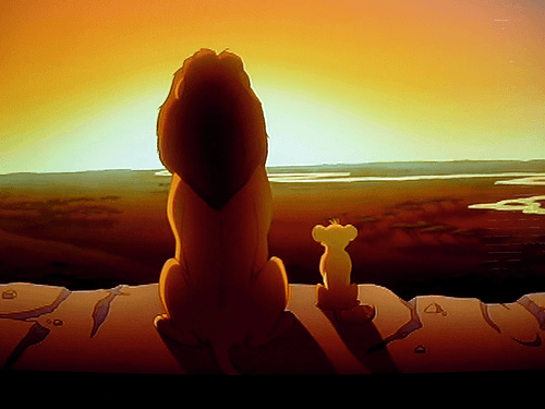 Lion King Mufasa And Simba Meme Template