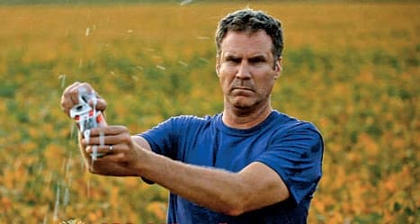 Will Ferrell Beer Meme meme template image.
