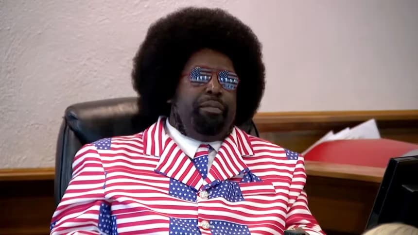 Afroman American Flag Suit